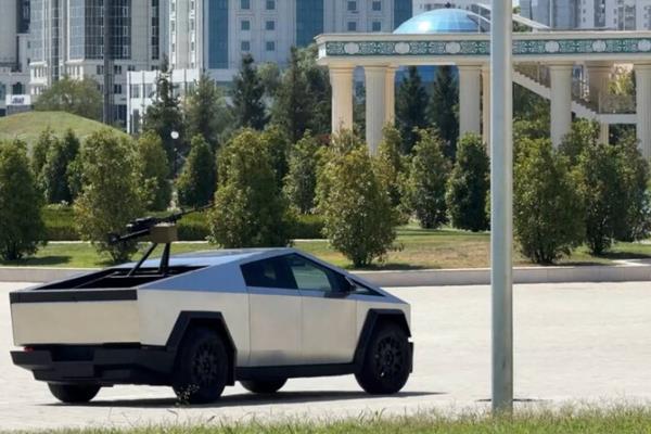 Chechen warlord invites Elon Musk to Russia after he’s filmed driving machine-gun mounted Cybertruck