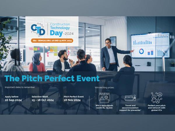 参加Pitch Perfect 2024: CTAI基金会在班加罗尔举办的建筑技术创业公司寻求投资活动