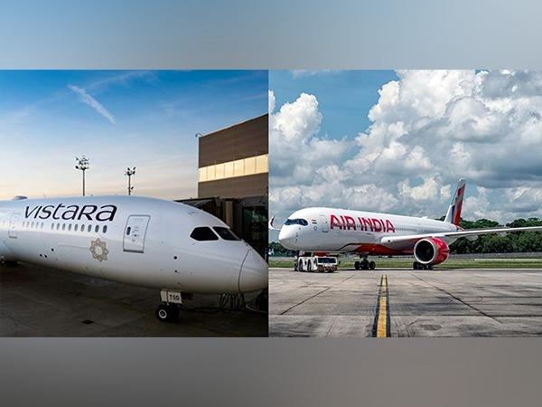 Vistara-Air India合并;vista将从9月3日起停止预订，11月12日开始统一运营